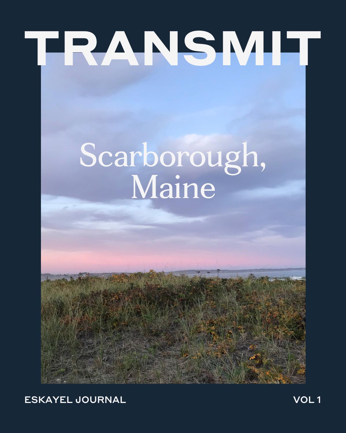 The cover of transmit scarborough, maine