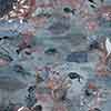 Atoll Silk Wallcovering||Ocean