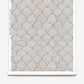 In Baby Scallops custom wallpaper in Dusk, neutrals meet hints of subtle color in a pattern of overlapping curves