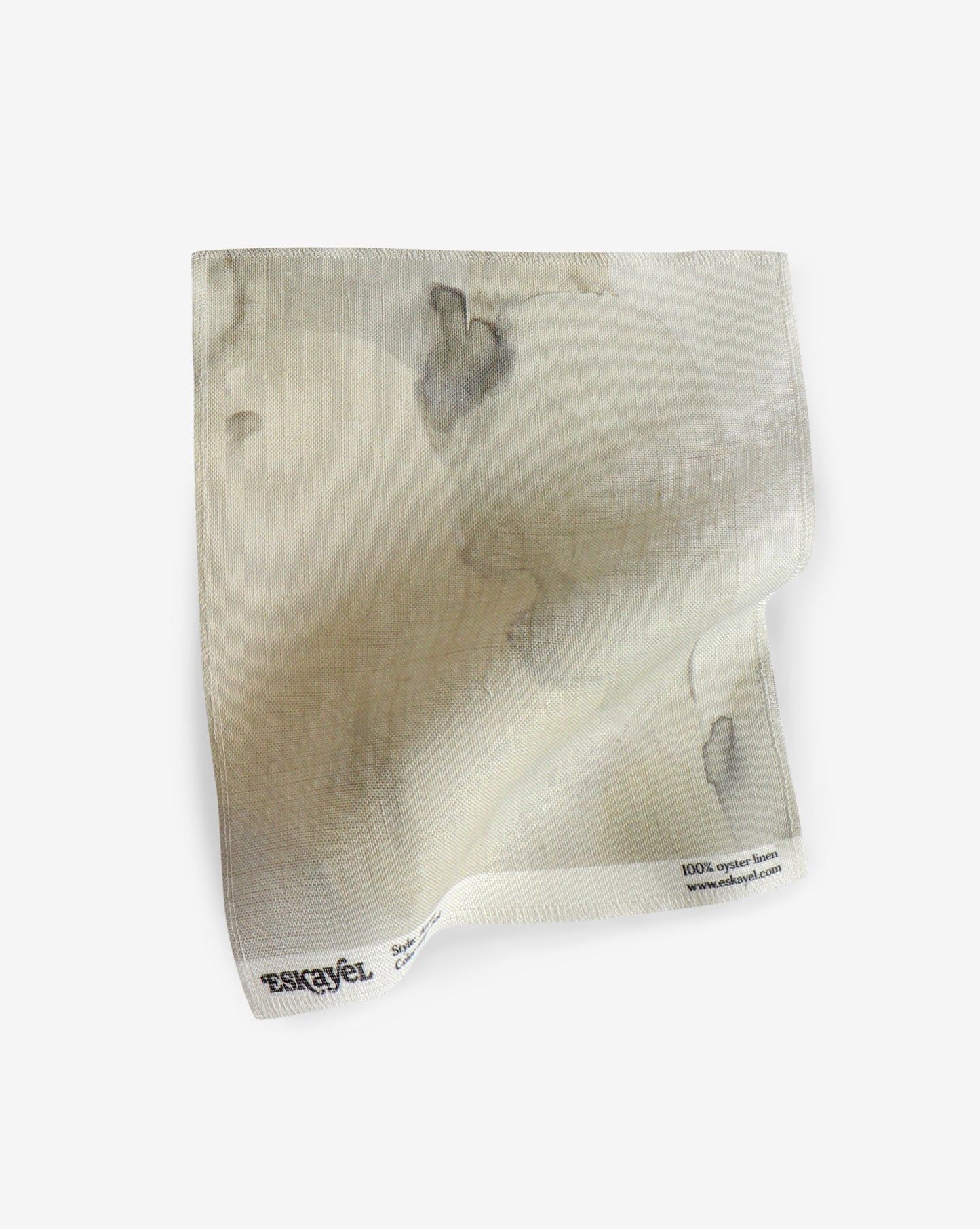 An Arcos Fabric Sample Sol with a white pattern on it