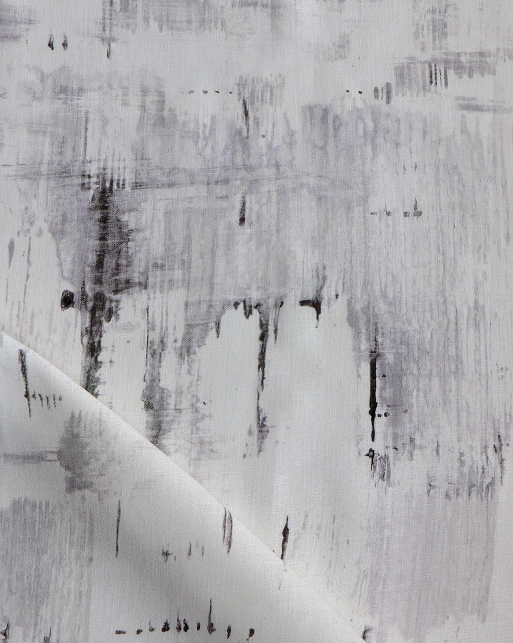 A close-up of an abstract painting on Cherifia Fabric