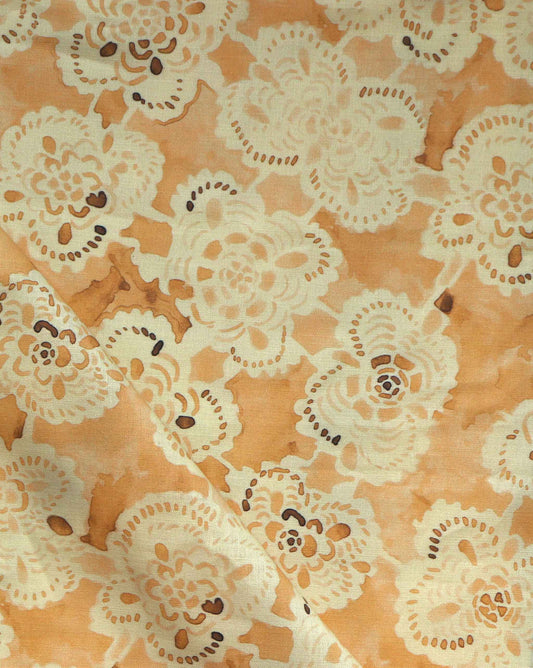 Margherita fabric was inspired by a collection of handmade lace. In the Limoncello colorway it features warm yellow.