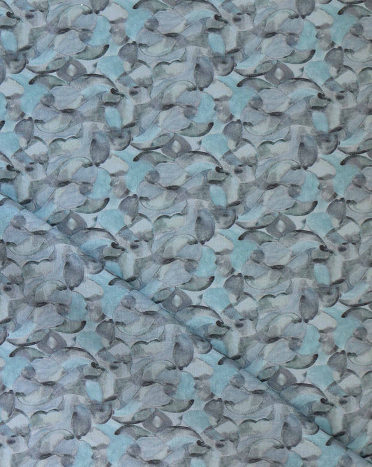 Orbs is an abstract fabric pattern from Eskayel available in the Lapis blue colorway.