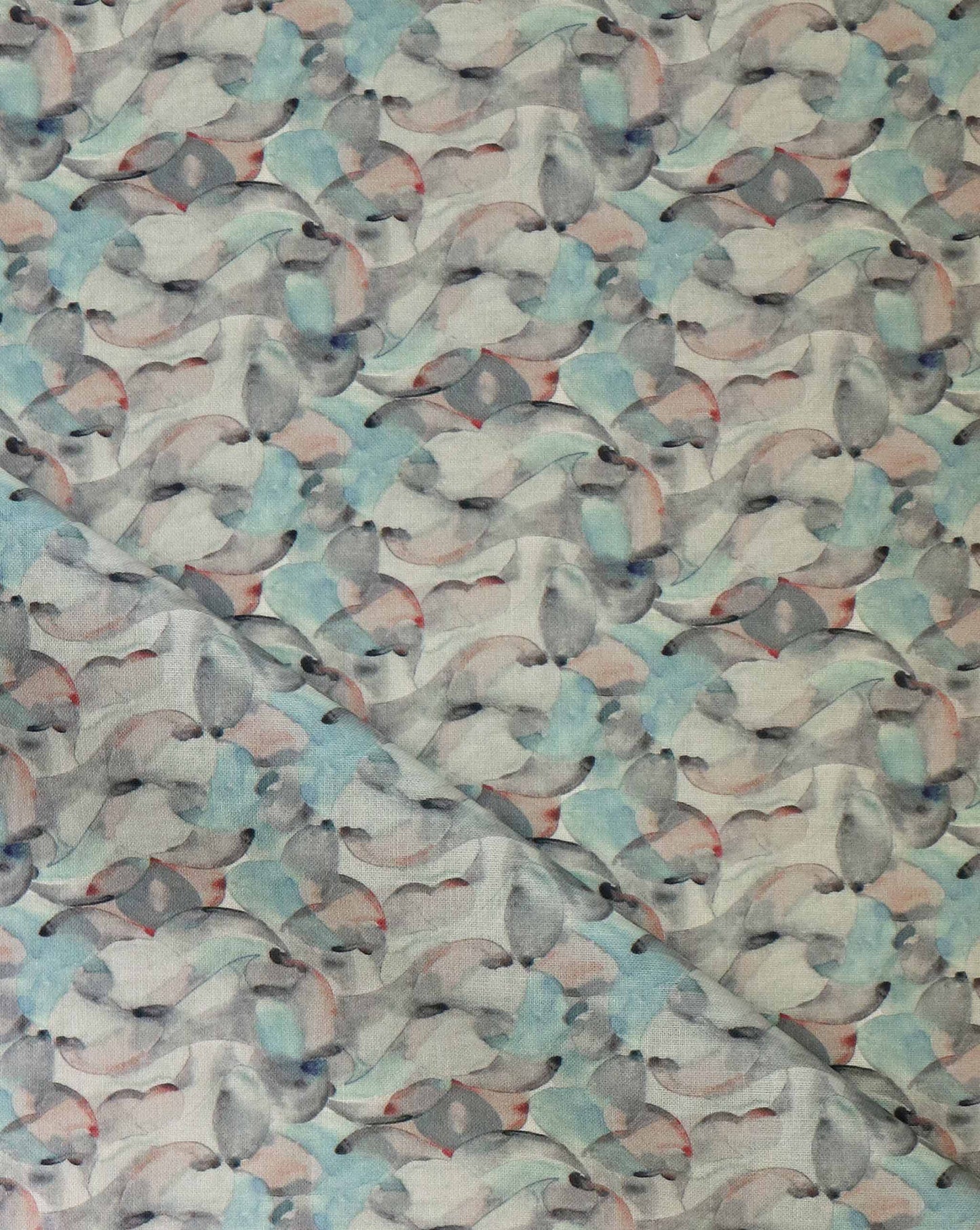 Eskayel’s Orbs fabric is available in Tourmaline, a multicolor palette of green undertones.