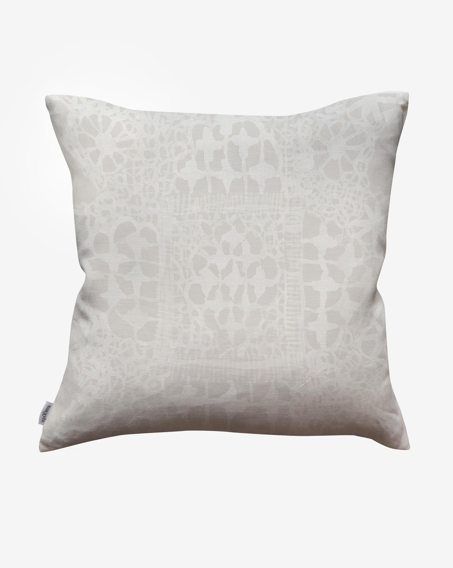 Ricotta Nonna’s Lace pillows from Eskayel introduce a palette of neutral creams.