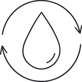 Water drop icon in png format