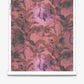 An abstract painting of a tree on a pink background made with Cocos Wallpaper Persimmon