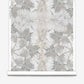 Laurel Forest Wallpaper in Bare with a grey and white floral pattern.