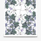 Laurel Forest Wallpaper in Punta with its purple and green flowers creates a tropical atmosphere.