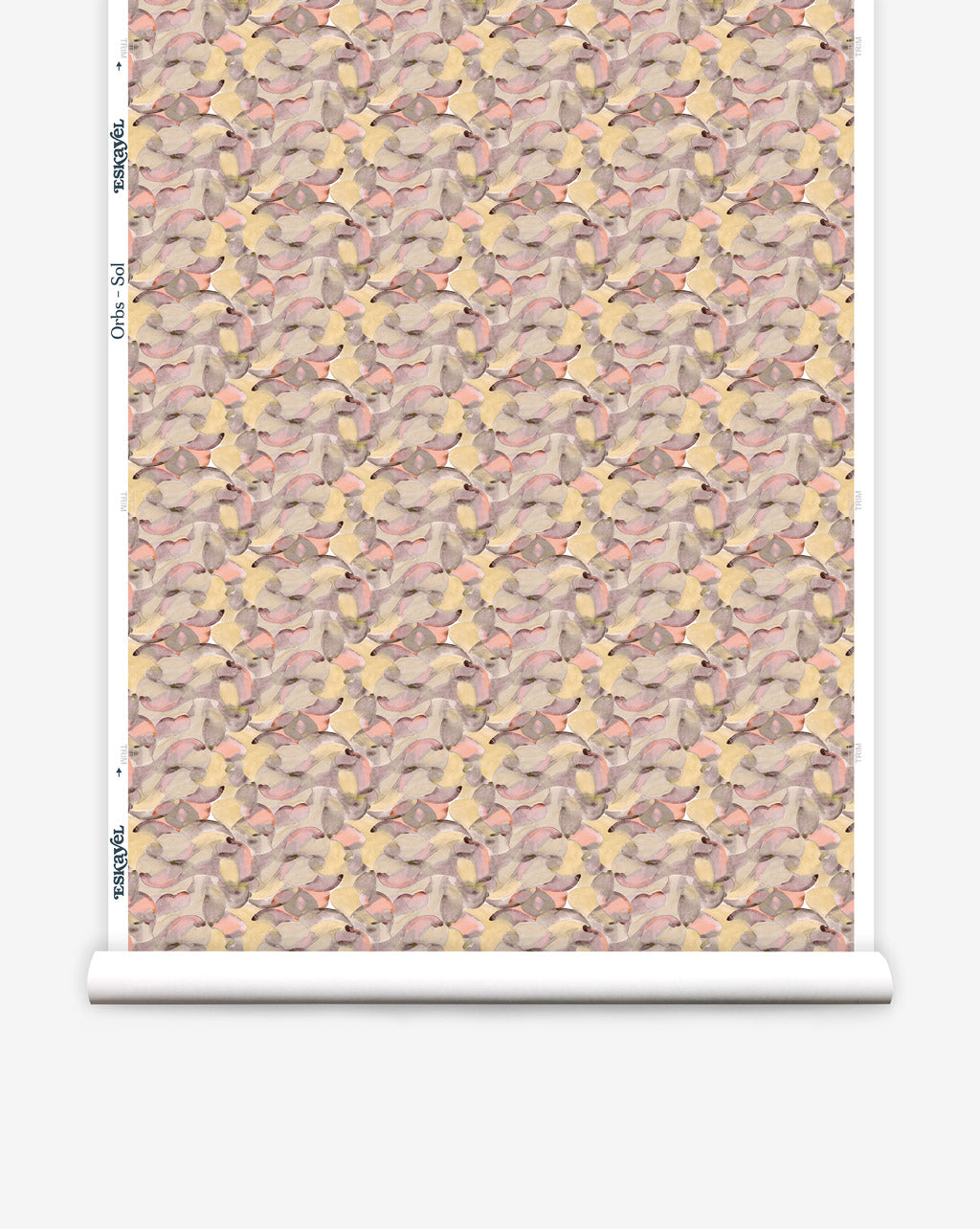 Eskayel’s Orbs in Sol is a high-end wallpaper in modern pastels and neutrals.