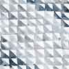Triangle Checks Fabric||Ocean