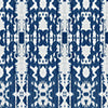 Biami Grasscloth||Indigo ikat