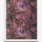 A pink luxury Cocos Grasscloth wallpaper with a black and purple pattern