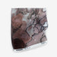 A luxury Aquarelle Fabric fabric with a pink and brown marble pattern in the Earth colorway