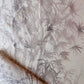 A luxury Domenica Fabric from the Salentu Collection featuring the Domenica pattern with a drawing of a bamboo tree