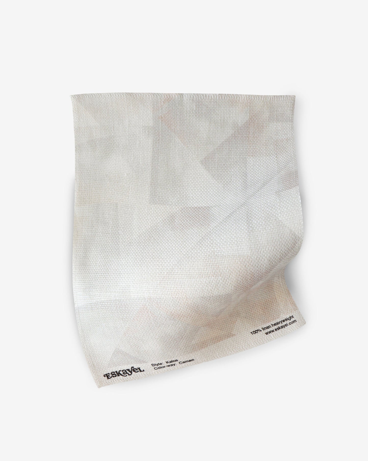 A Kalos Fabric Cameo napkin on a background