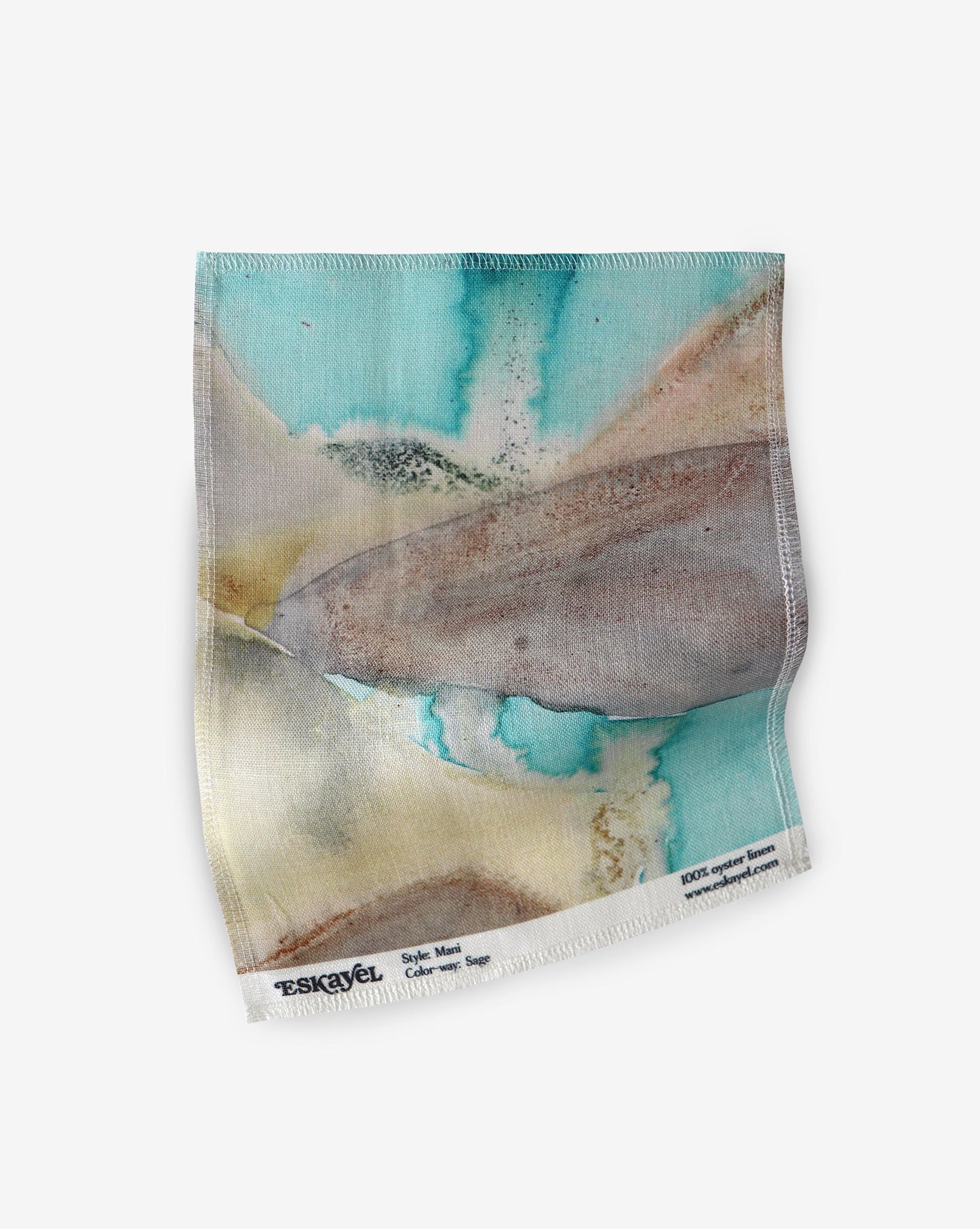 A Mani Fabric Sage painting of a whale in Greece