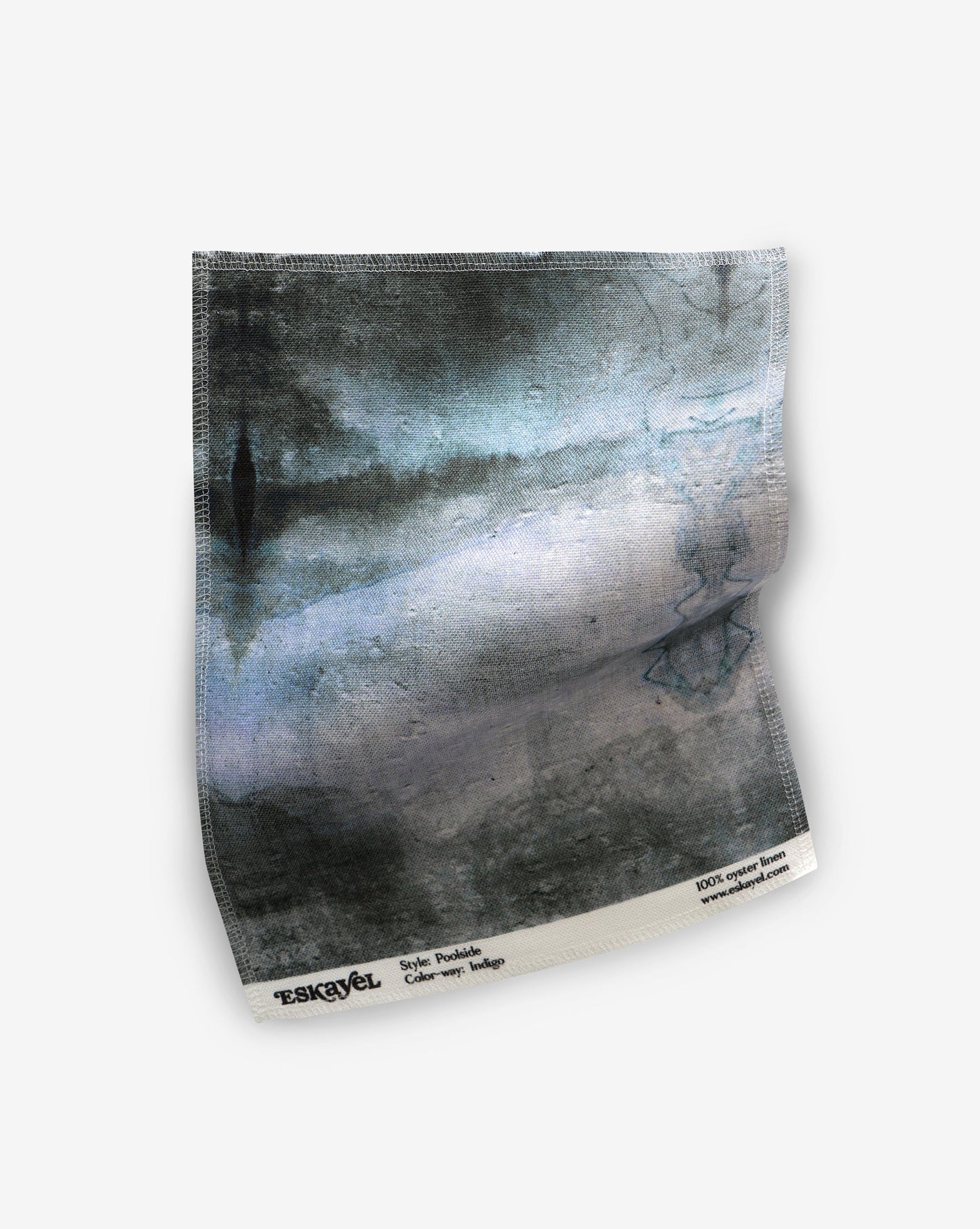 Poolside Fabric Sample||Indigo