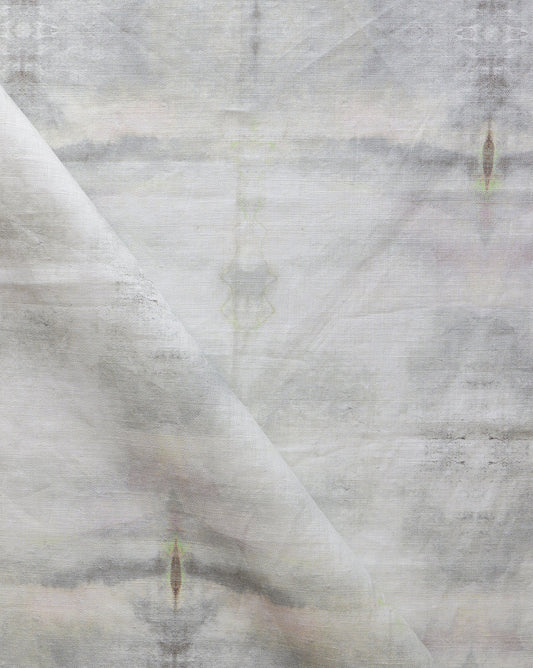 A close up image of Poolside Fabric Pearl, showcasing luxury colorway and high-end textiles