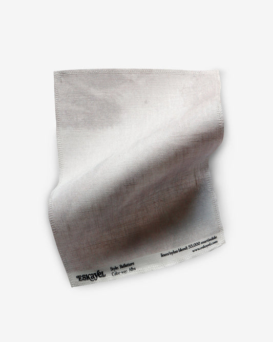 I would like to a sample of the Reflettere Fabric Sample Alba on a white surface