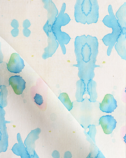 A close up of Splash Fabric Pool, a luxurious fabric