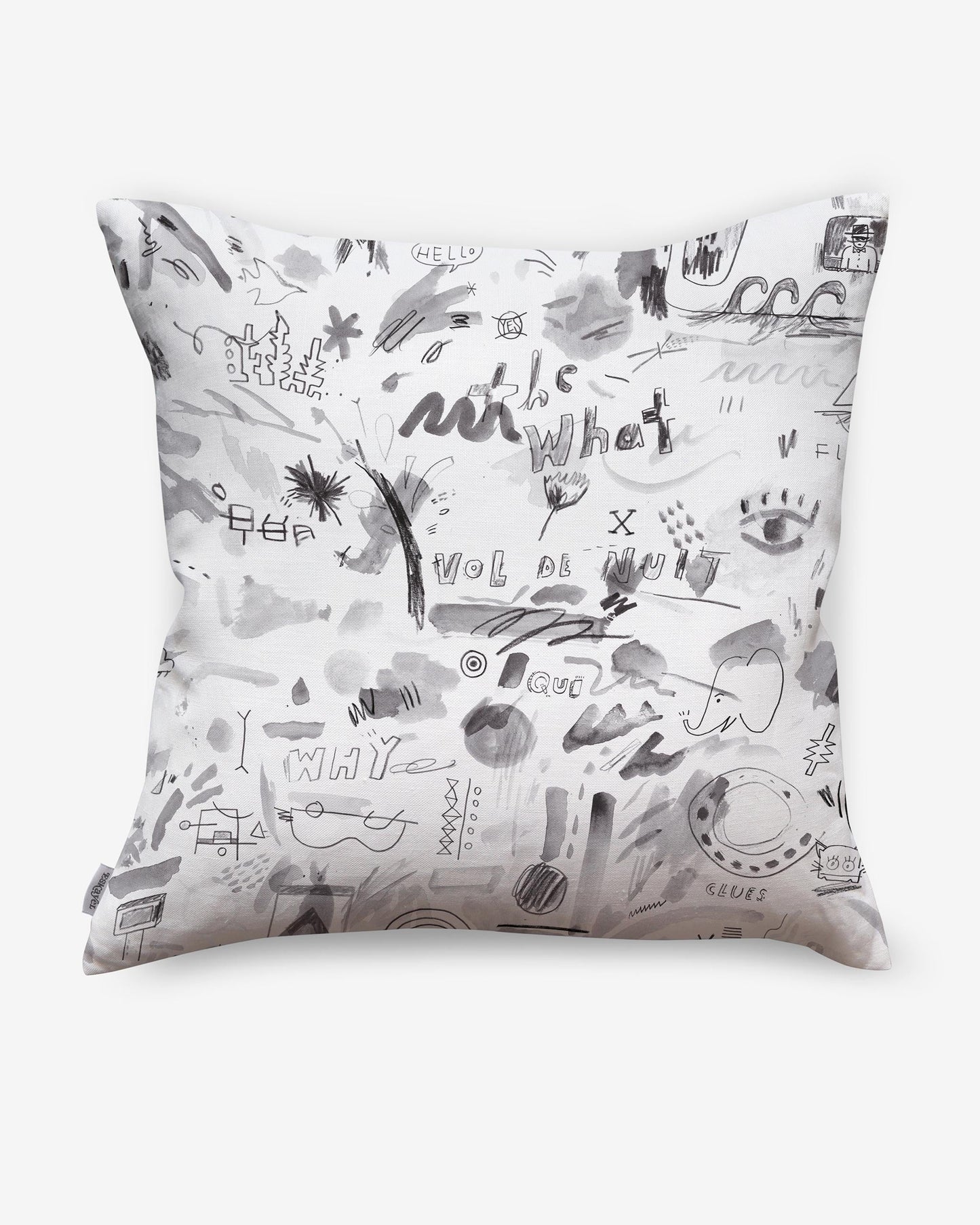 Vol de Nuit Pillow||Noire