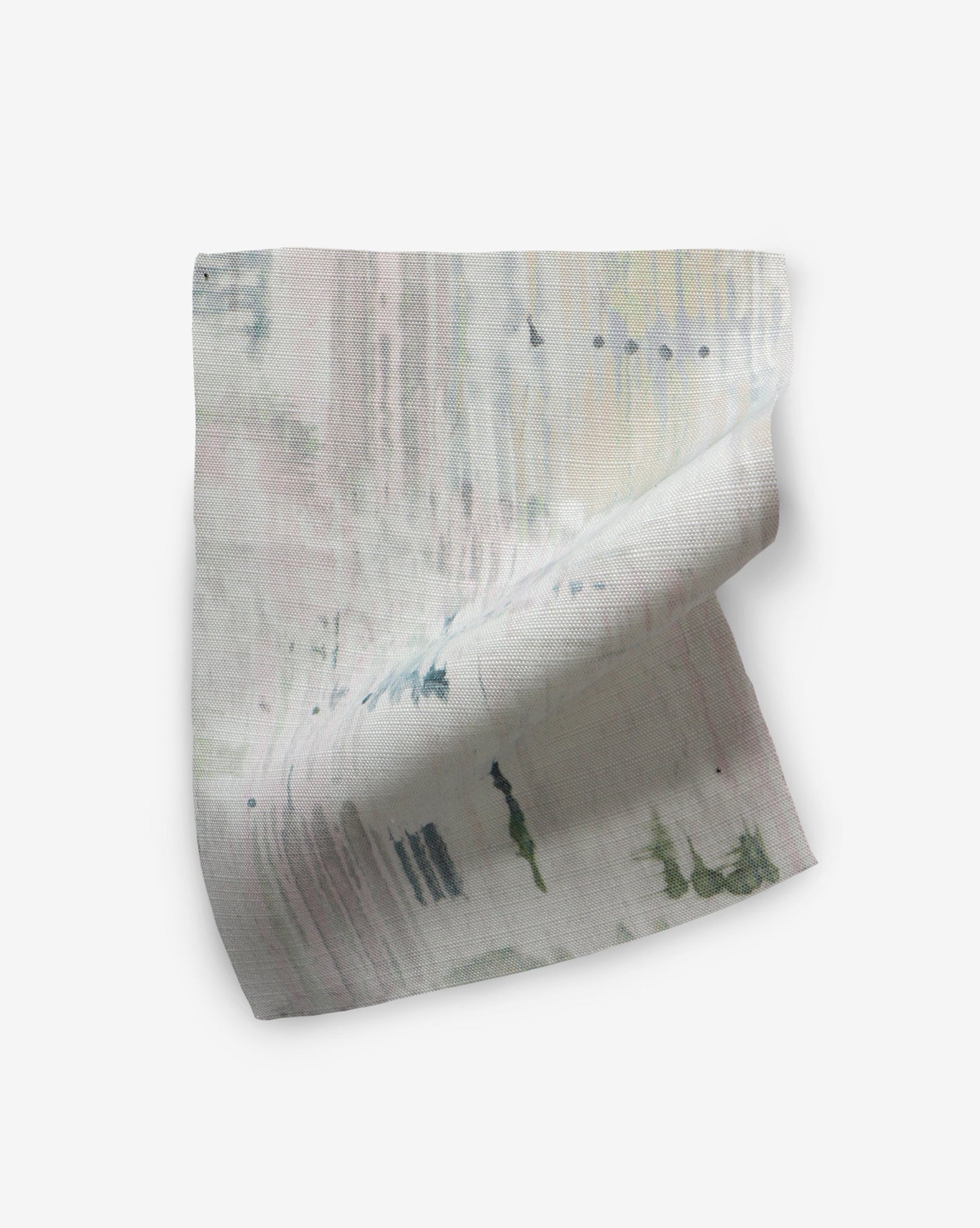 A Cherifia Performance Fabric Sample with a pink and green pattern can be ordered as a sample