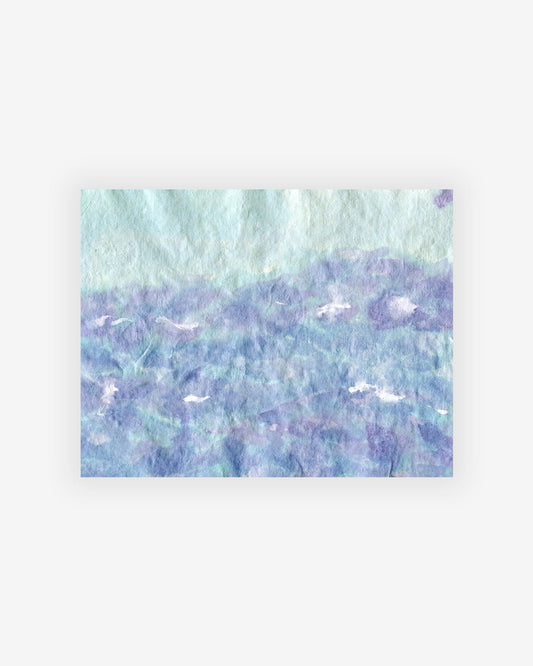 A White Caps Print of the ocean by the artist, Eskayel founder