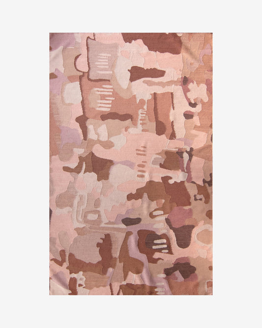 A Kotoubia Flatweave Rug, inspired by the High Atlas region, brings warmth and style to any living space