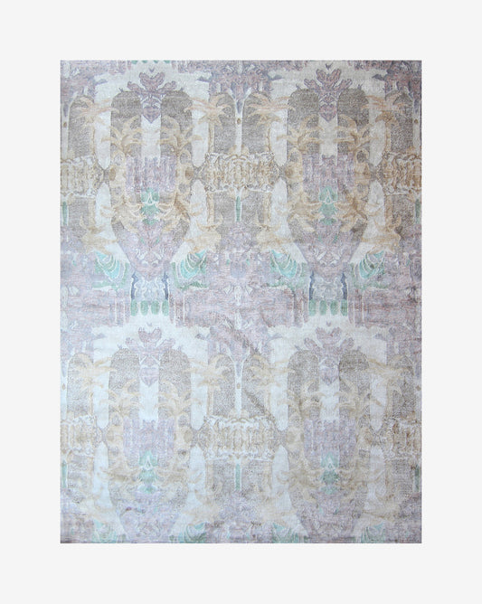 A Clairmont Hand Knotted Rug Stucco from the Eskayel Presidio Collection with an abstract design