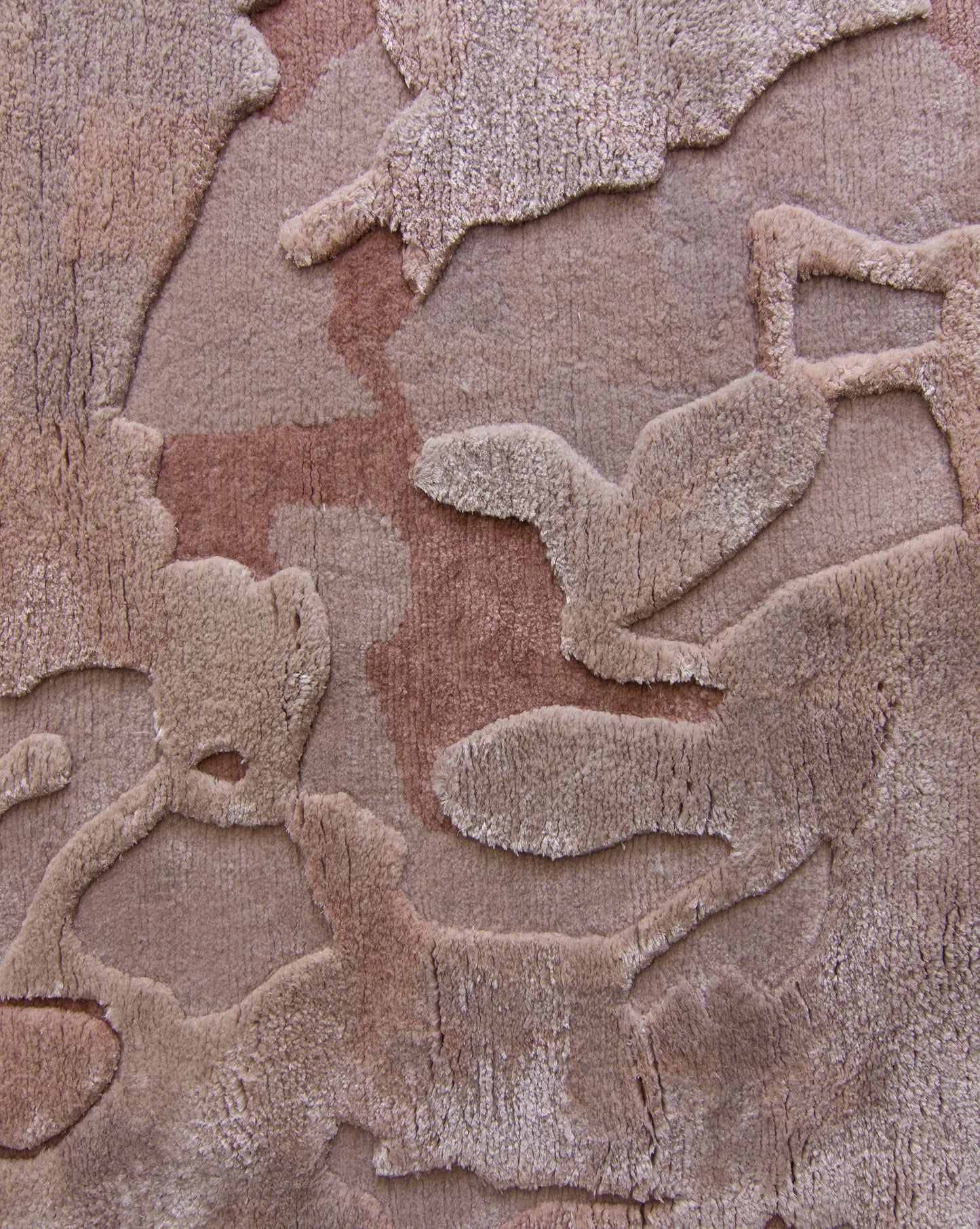 A close up of a Kotoubia Hand Knotted Rug