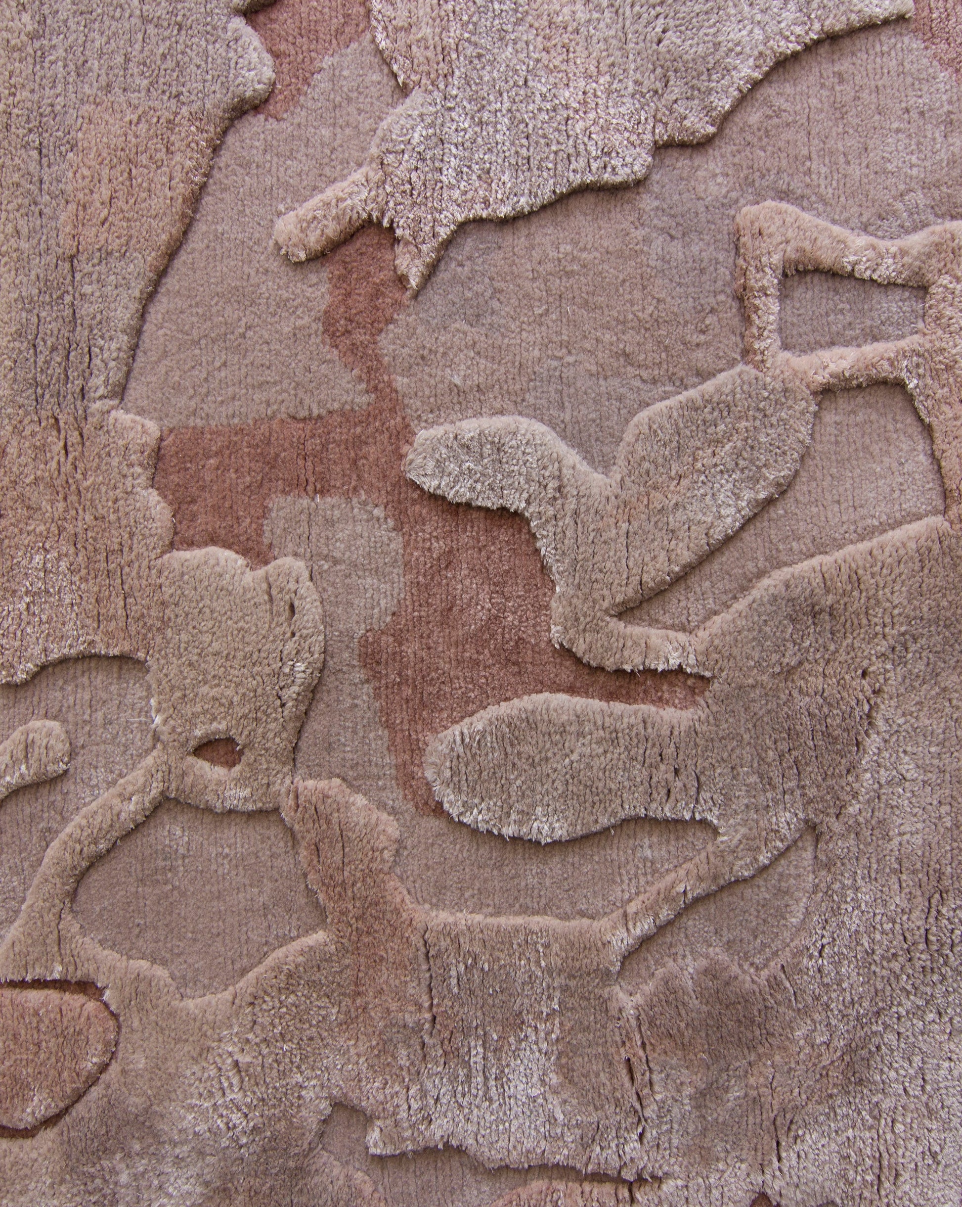 A close up of a Kotoubia Hand Knotted Rug