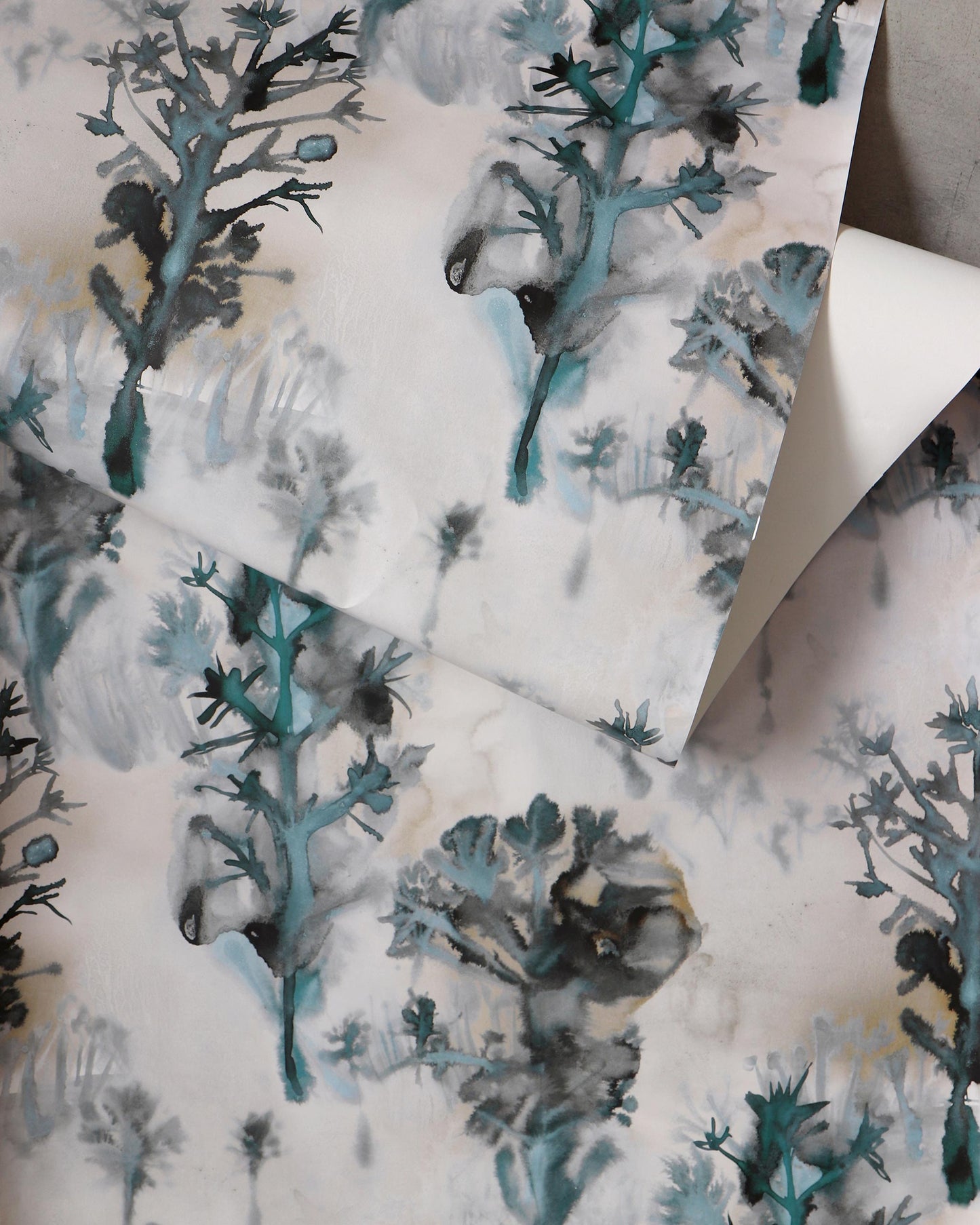 A Aionas Wallpaper print on fabric