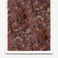 A high-end Aquarelle Wallpaper Earth with an Earth colorway and a brown pattern on it