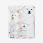 Polar bears on wallpaper with an image of Bear in Mind Wallpaper Sand patternon wallpaper