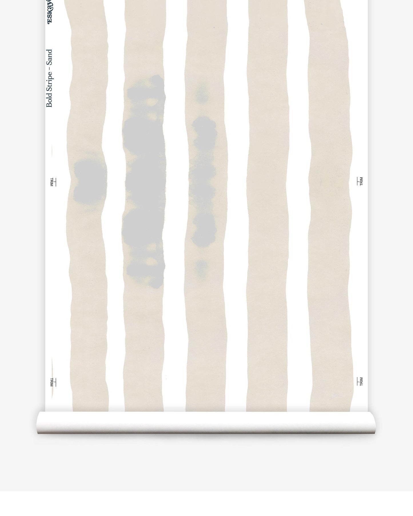 Bold Stripe Wallpaper||Sand