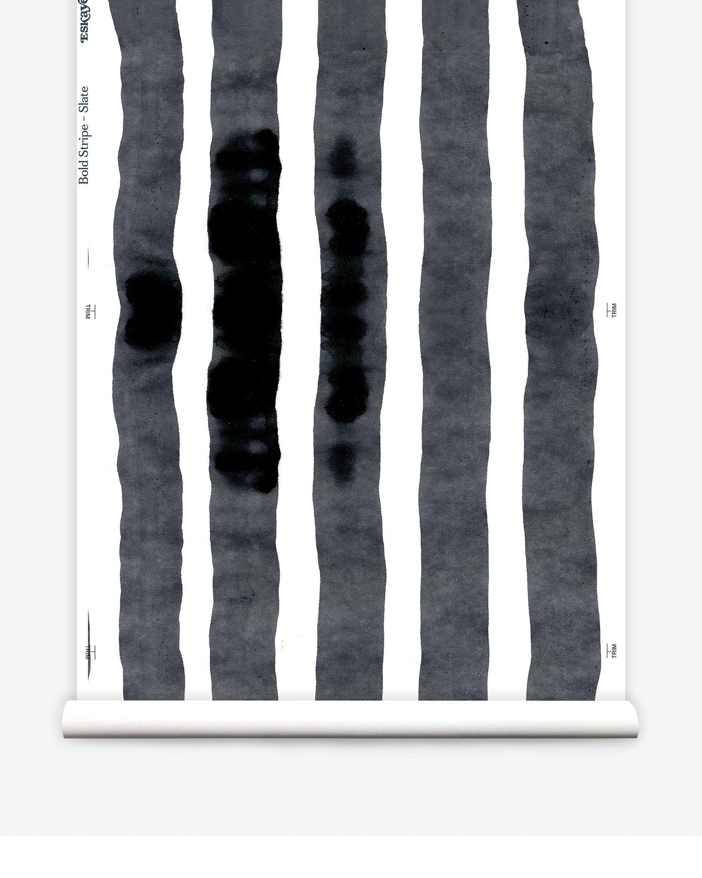Bold Stripe Wallpaper||Slate