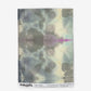 A grey and purple Jangala Wallpaper Waterstone wallpaper with clouds on it