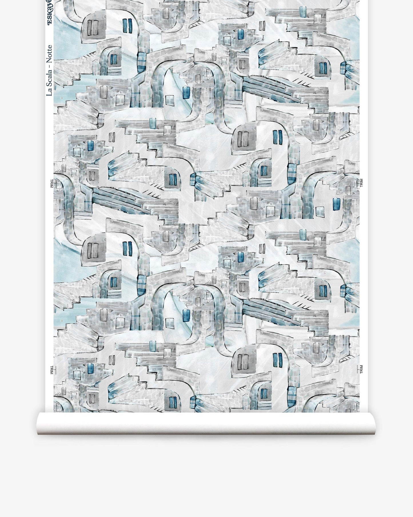 A La Scala Wallpaper Notte with a train on it
