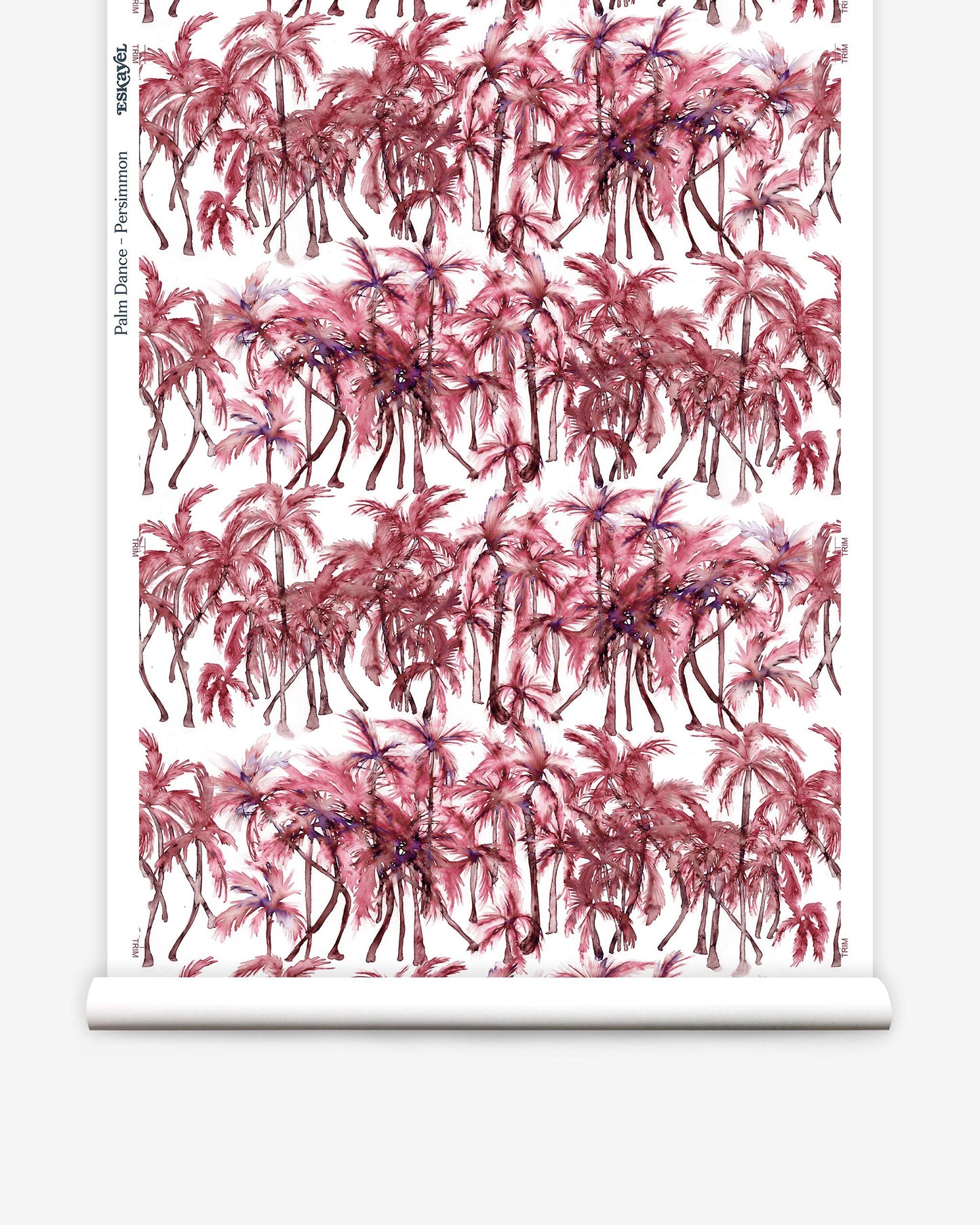 Palm Dance Wallpaper||Persimmon