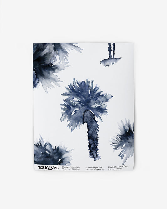 A Perfect Palm Wallpaper Sample Midnight of palm trees