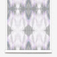 A roll of Ripple Wallpaper Amaranthine with a purple and gray colorway design