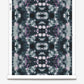 A black and purple tie dye pattern on a roll of Solar Wallpaper Nila paper