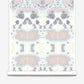 A roll of Species Wallpaper Hide with a kaleidoscopic effect pattern on it