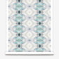 A blue and white floral pattern on a roll of Twinkle Wallpaper Pool from the Twinkle Galaxy Collection