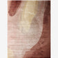 A Progressions Hand Knotted Rug Light Sienna with a light sienna, pink, brown, and yellow abstract design
