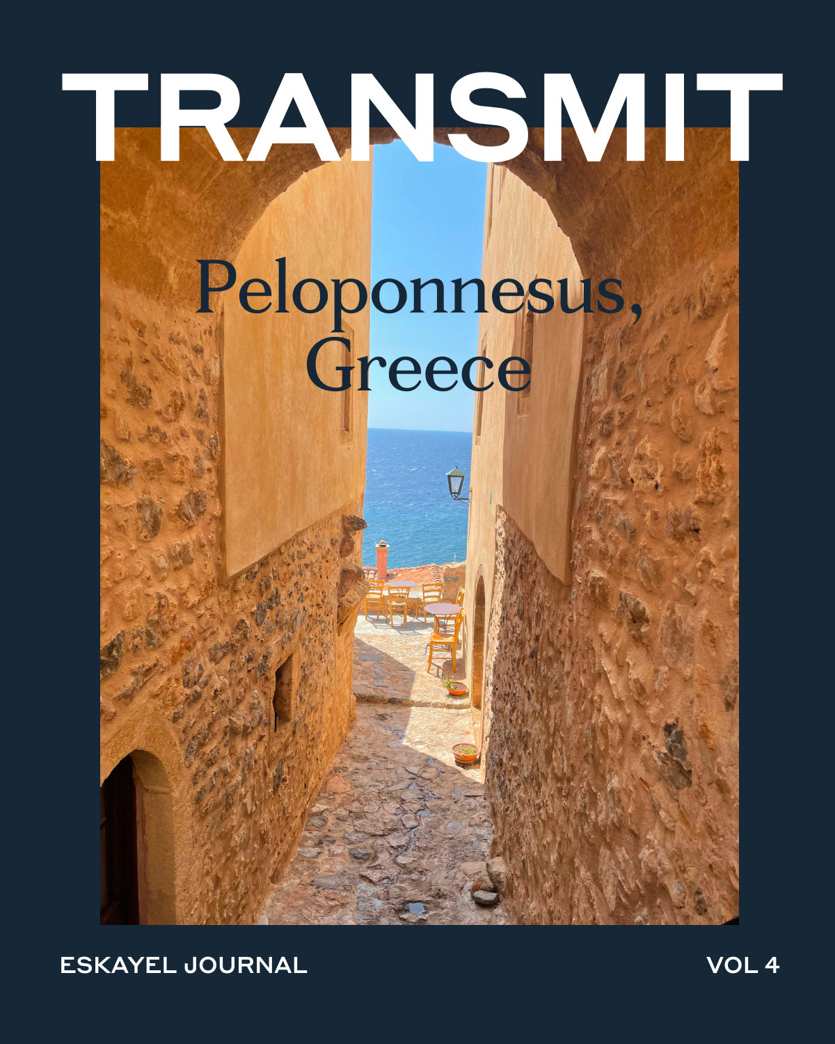The cover of transmit peloponnesus, greece