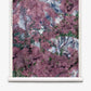 Inflorescence Grasscloth||Pomegranate features abstract watercolor blooms in pink, purple, green, and blue—perfect as a unique floral wallpaper accent.