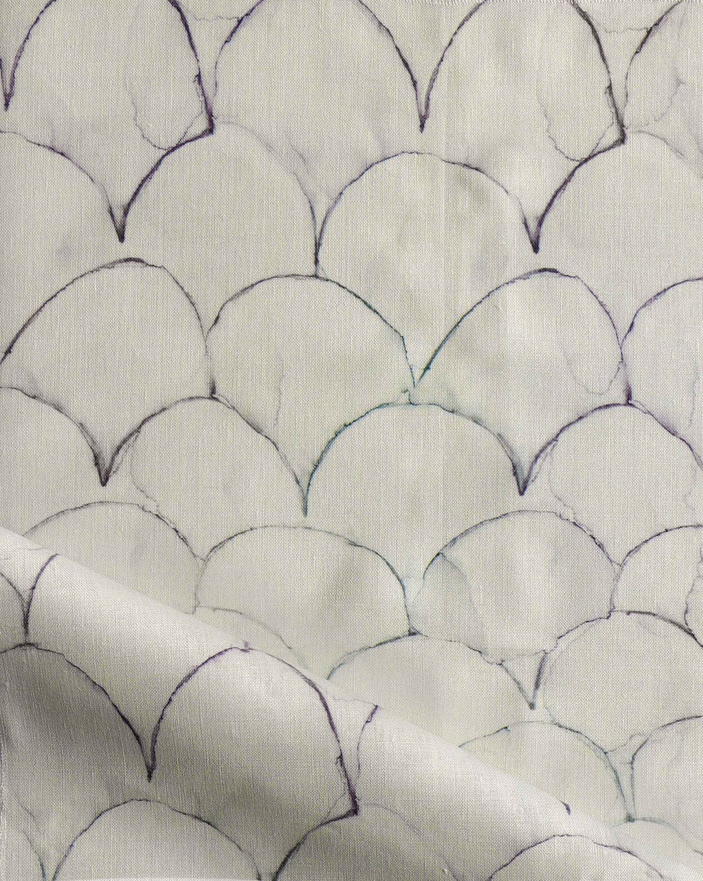 Baby Scallop Fabric||Dusk
