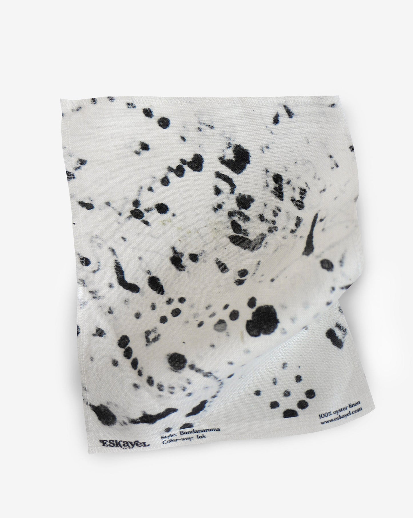 Order a sample of a Bandanarama Fabric Sample||Ink on a white surface.